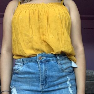 Yellow top new